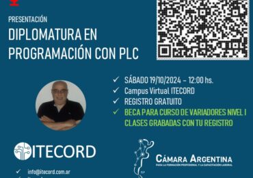 Webinar de Presentación: Diplomatura en Programación con PLC