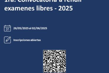 ITECORD | 1ra Convocatoria a Exámenes Libres 2025