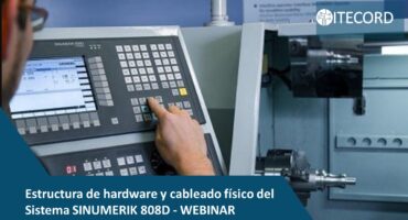 Estructura de hardware y cableado físico del Sistema SINUMERIK 808D - WEBINAR
