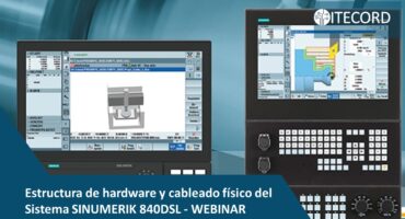 Estructura de hardware y cableado físico del Sistema SINUMERIK 840DSL - WEBINAR