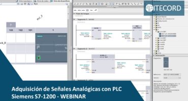 Adquisición de Señales Analógicas con PLC Siemens S7-1200