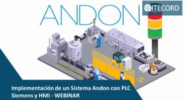 Implementación de un Sistema Andon con PLC Siemens y HMI