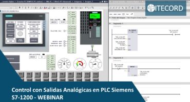 Control con Salidas Analógicas en PLC Siemens S7-1200